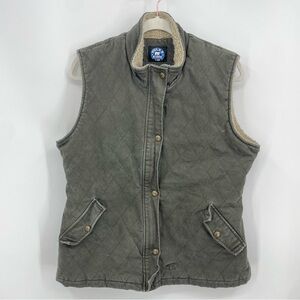 Polar king lined fleece sleeveless vest womens size XL